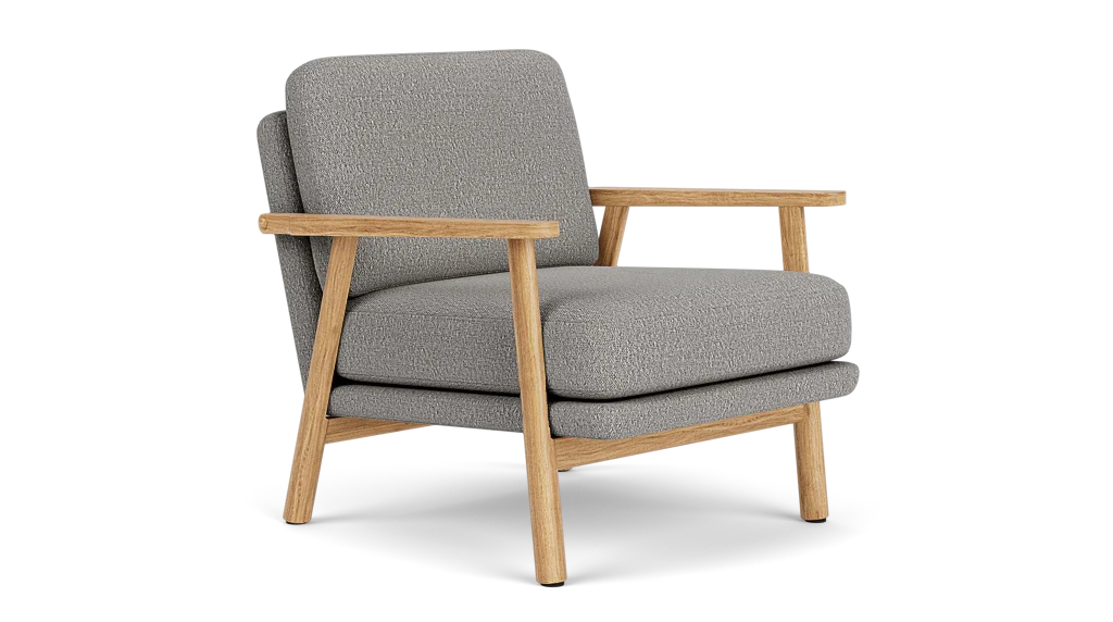 Archie Oak Armchair