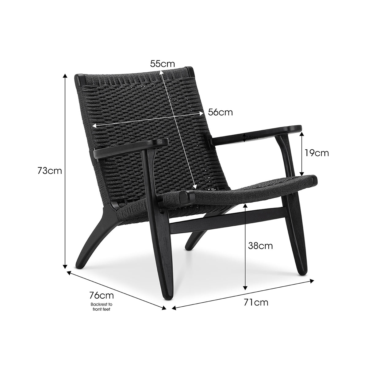 Easi Woven Rope Armchair