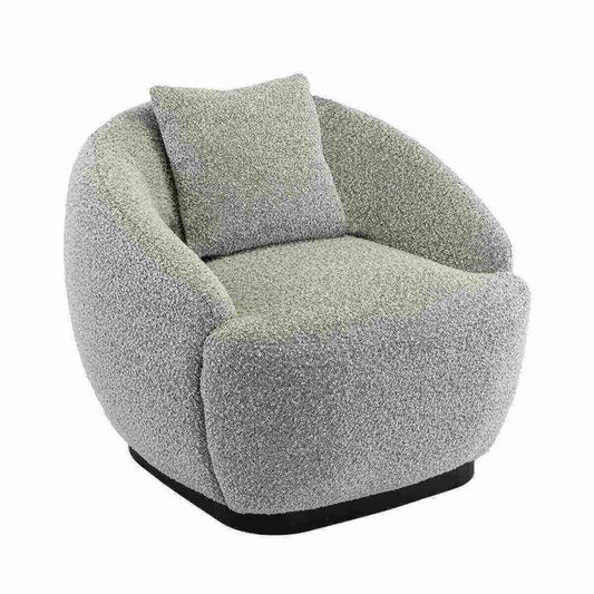 Avalon Boucle Swivel Armchair