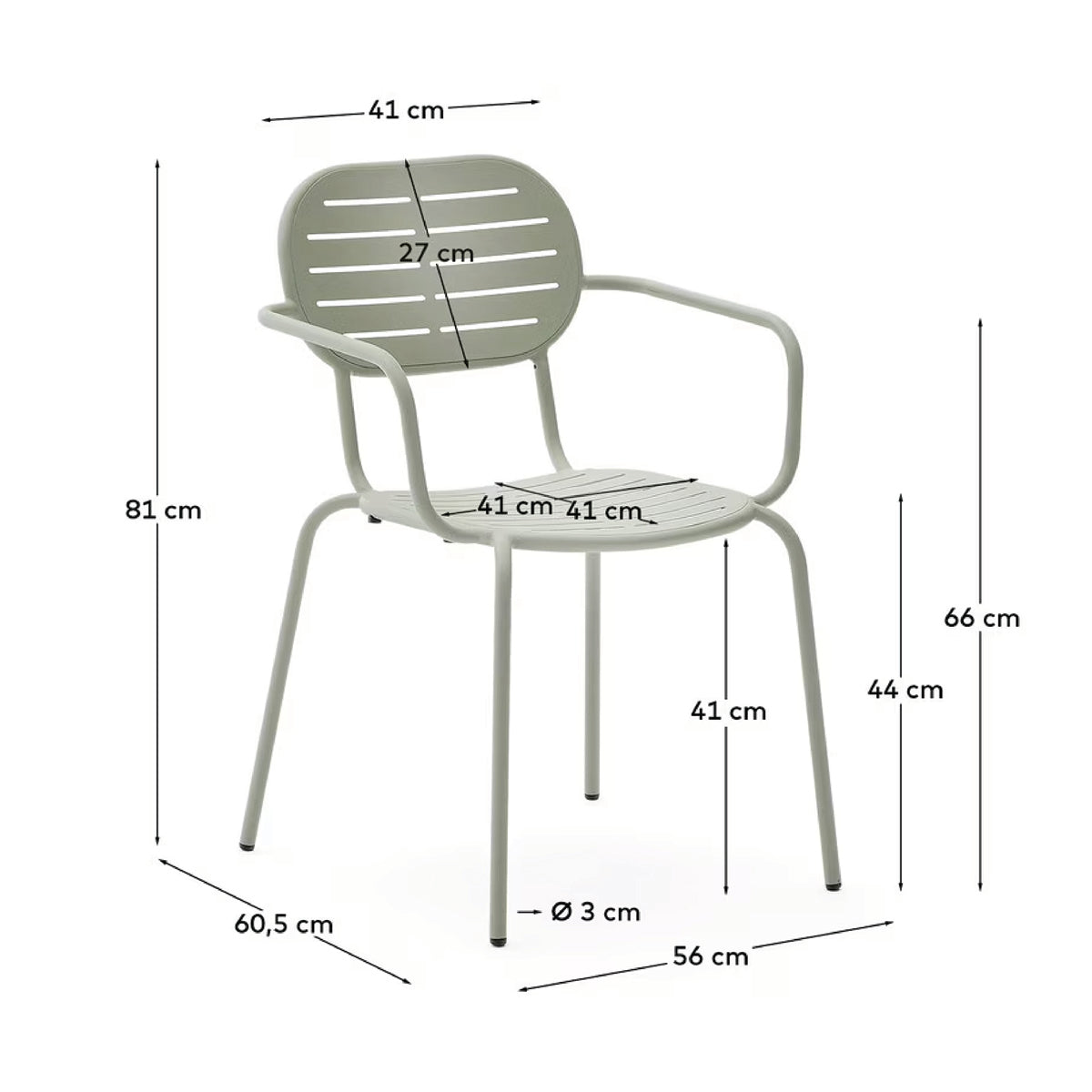 Brai Outdoor Dining Armchair