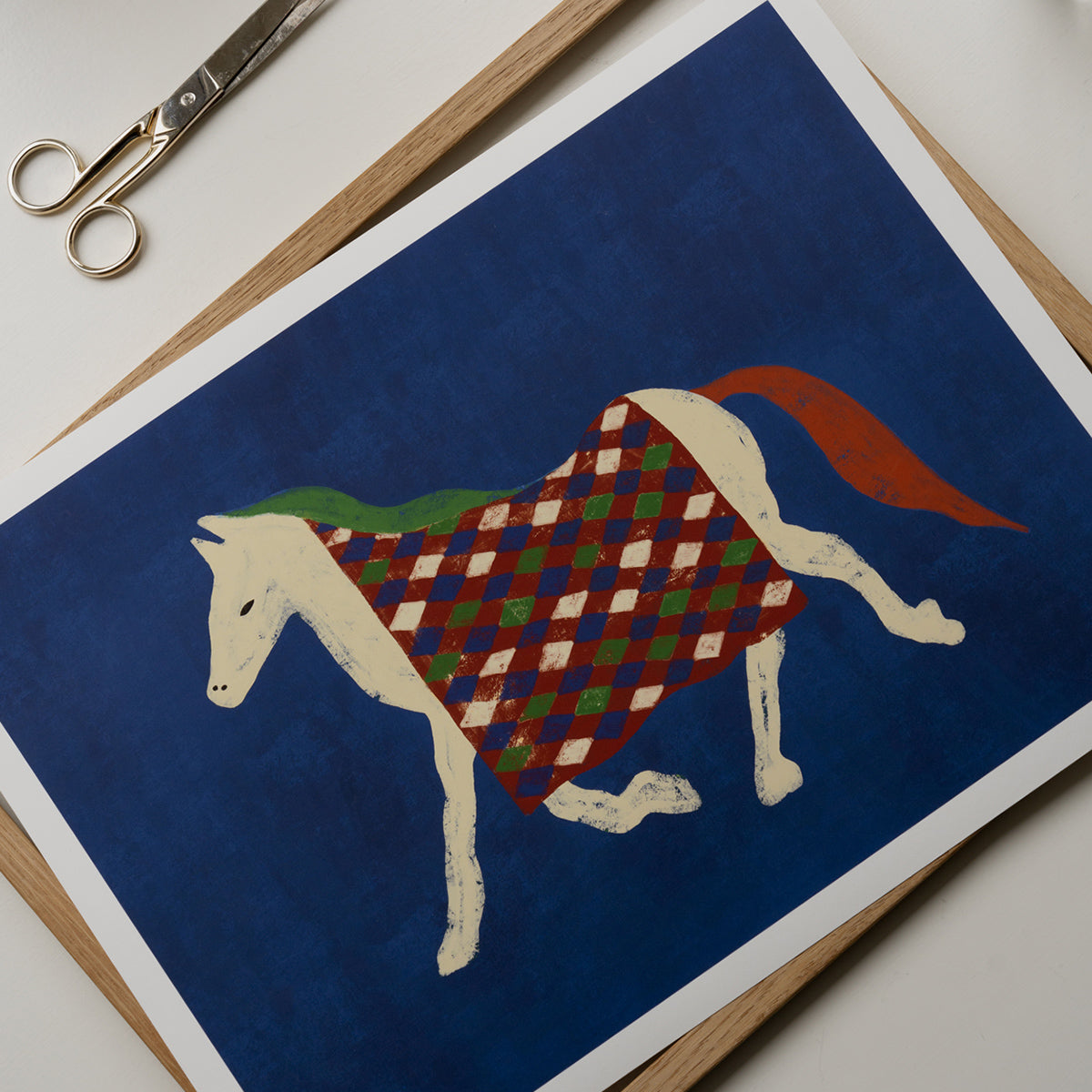 Horse Stories Art Print