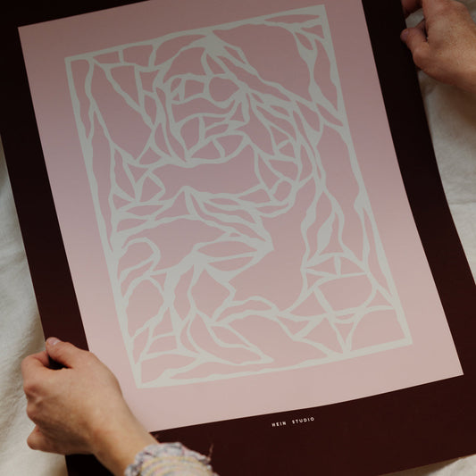 I See You - Rose Art Print