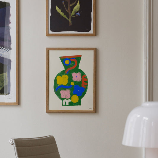 Summer Vase 01 Art Print