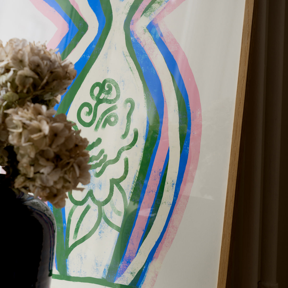 Summer Vase 02 Art Print