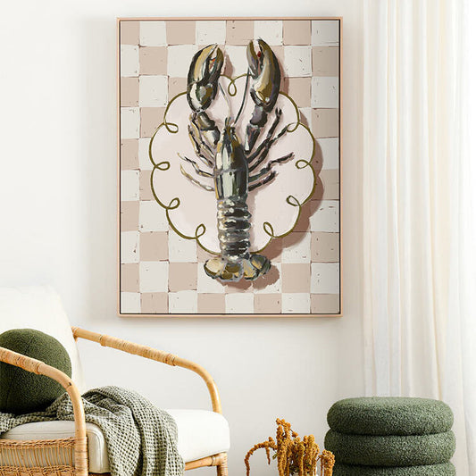 Alfresco Dinner Portrait Art Print