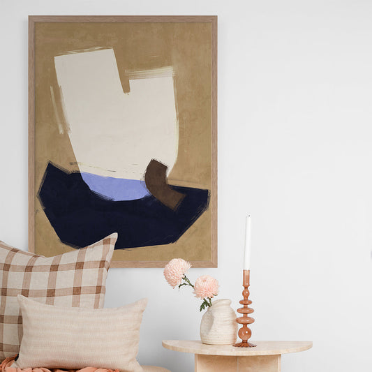 Laid-Back Portrait Art Print