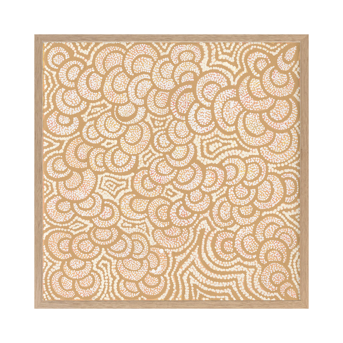 Lukarrara Jukurrpa Mustard Art Print