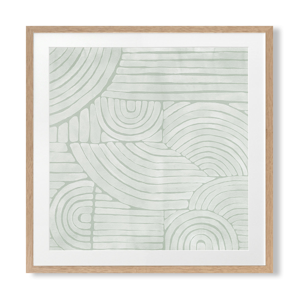 Mazy Thoughts III Art Print