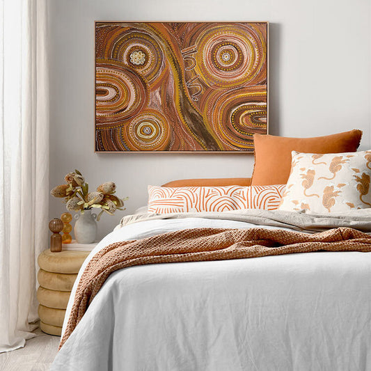 Ngurrbul Dark Landscape Art Print