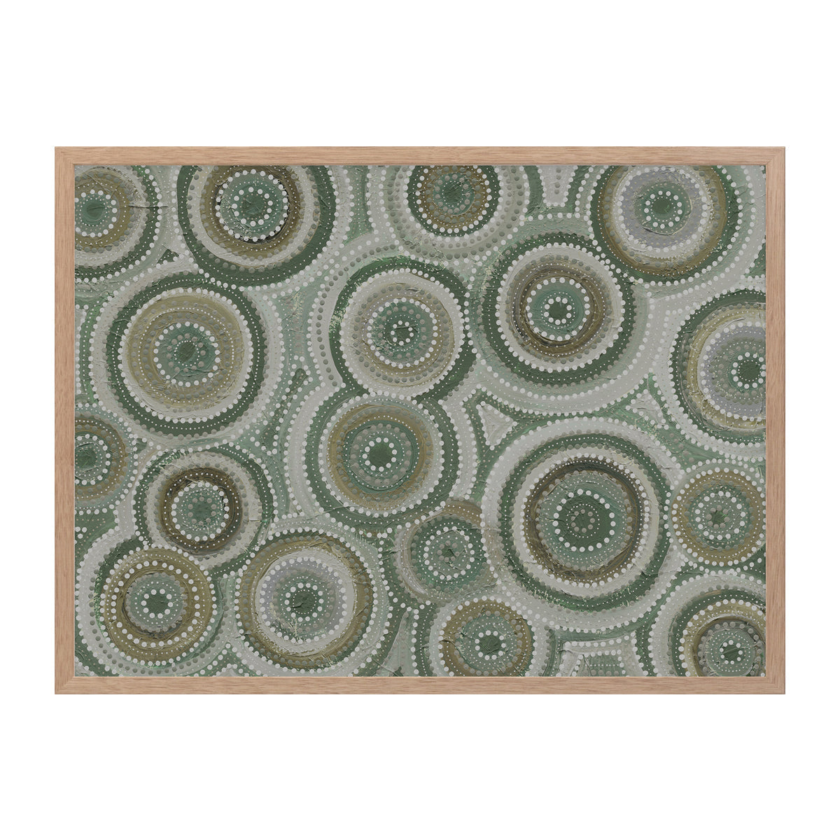 Nirrangi ll Green Landscape Art Print