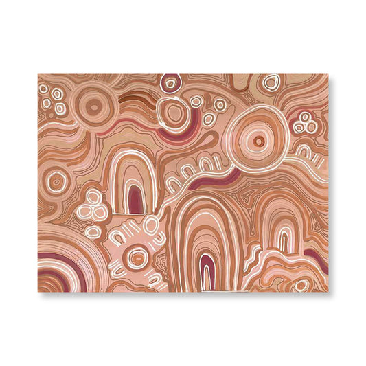 People, Place, Community Landscape Art Print