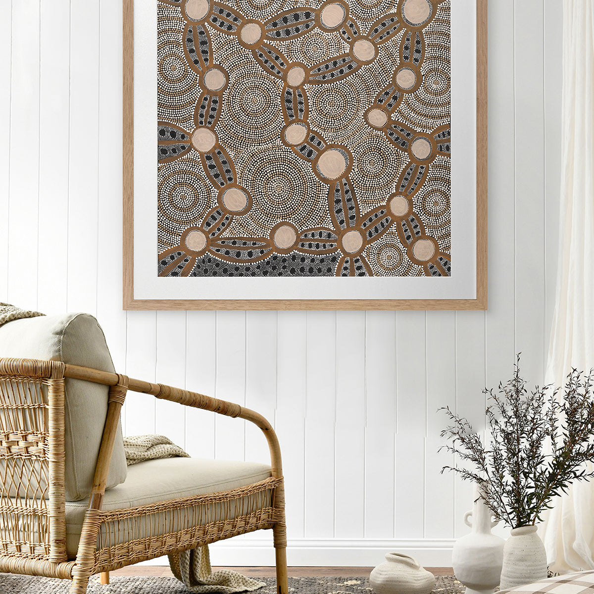 Wanakiji Jukurrpa Canvas Art Print