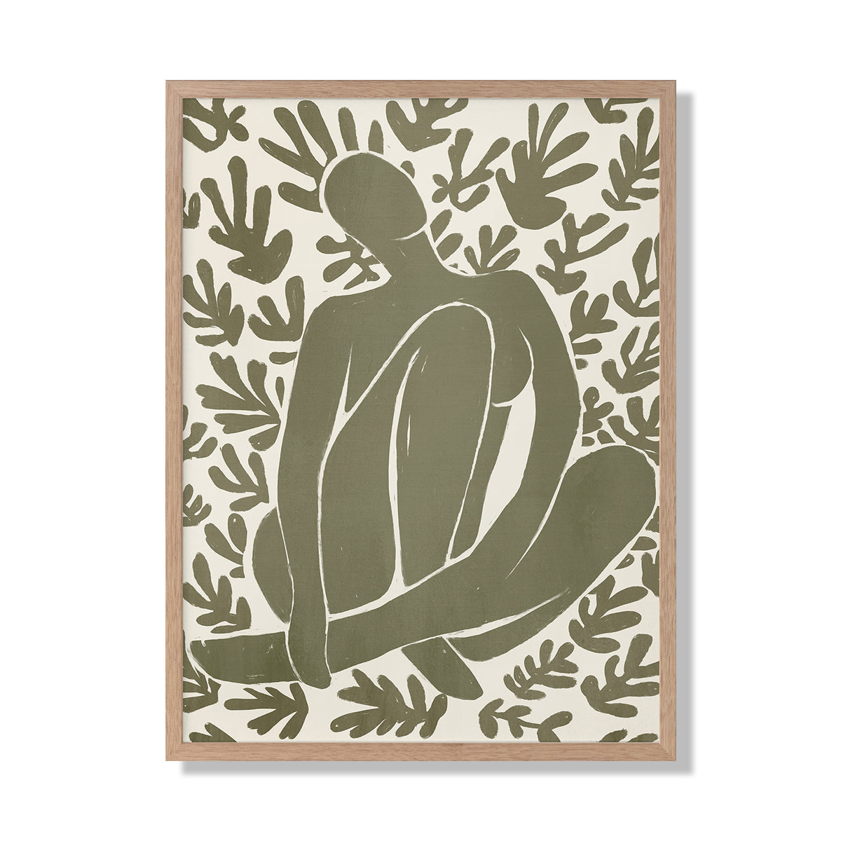 Wholeness I Portrait Art Print