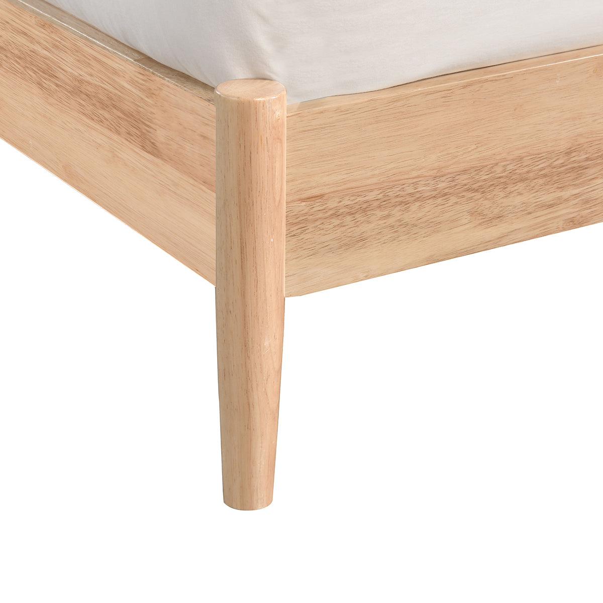 Avery Arch Rattan King Bed (Oak)