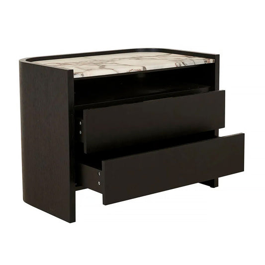 Elsie 2 Drawer Bedside Table