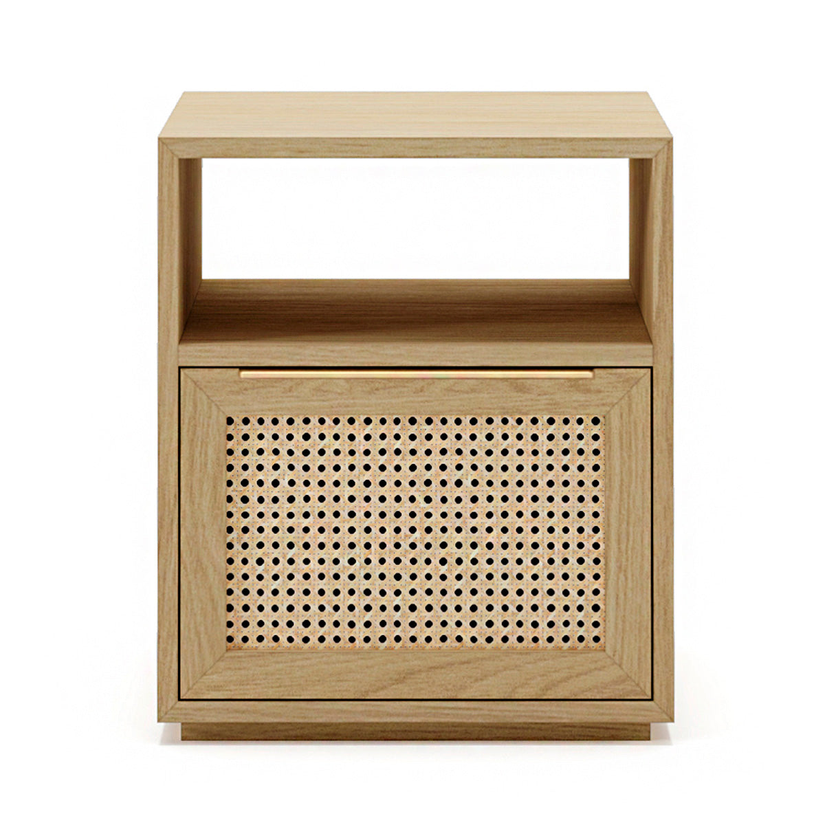 Cuba Rattan Open Bedside Table