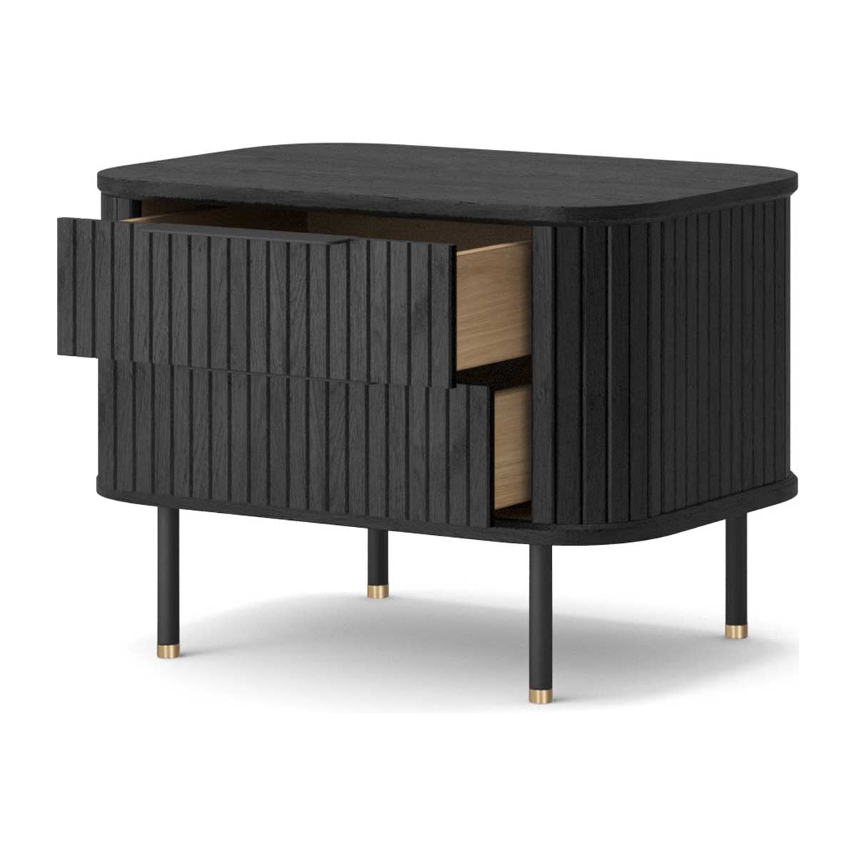 Rio Bedside Table (2 Drawer)