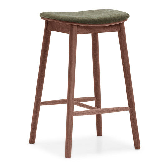 Lando Fabric Backless Bar Stool