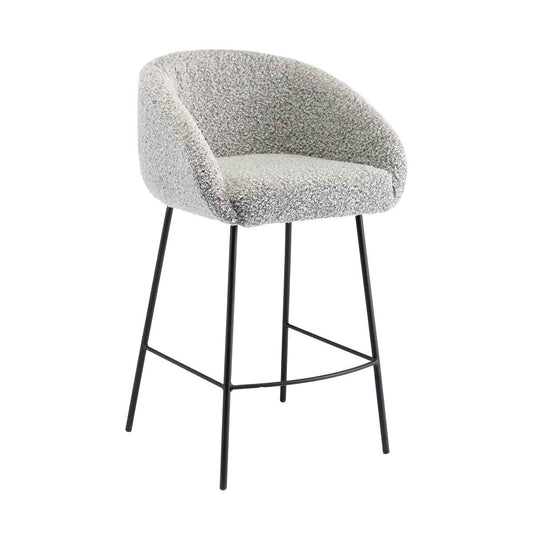 Avalon Boucle Bar Stool