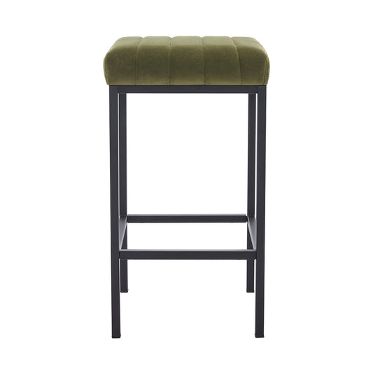 Zane Velvet Bar Stool