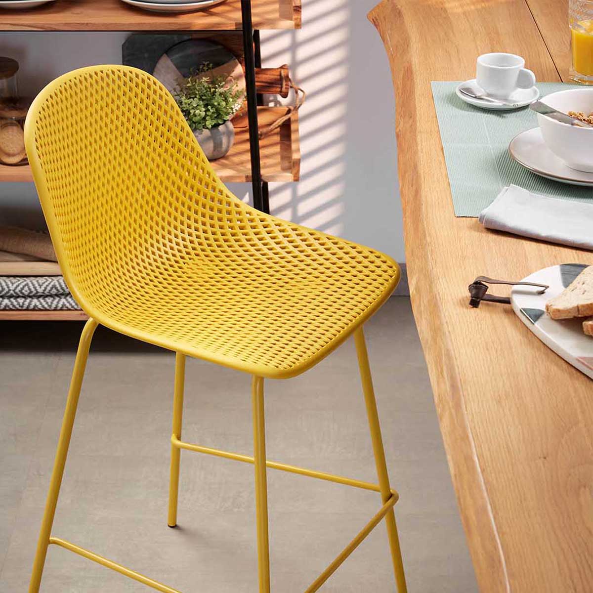 Quinby Outdoor Bar Stool (65cm)