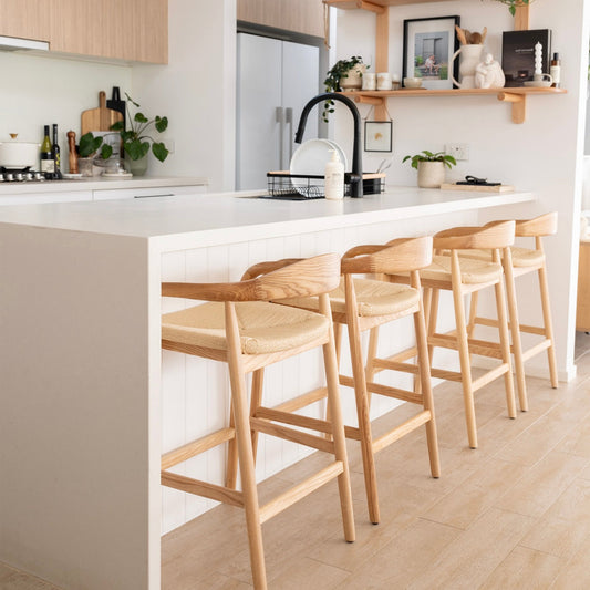 Noris Paper Cord Bar Stool