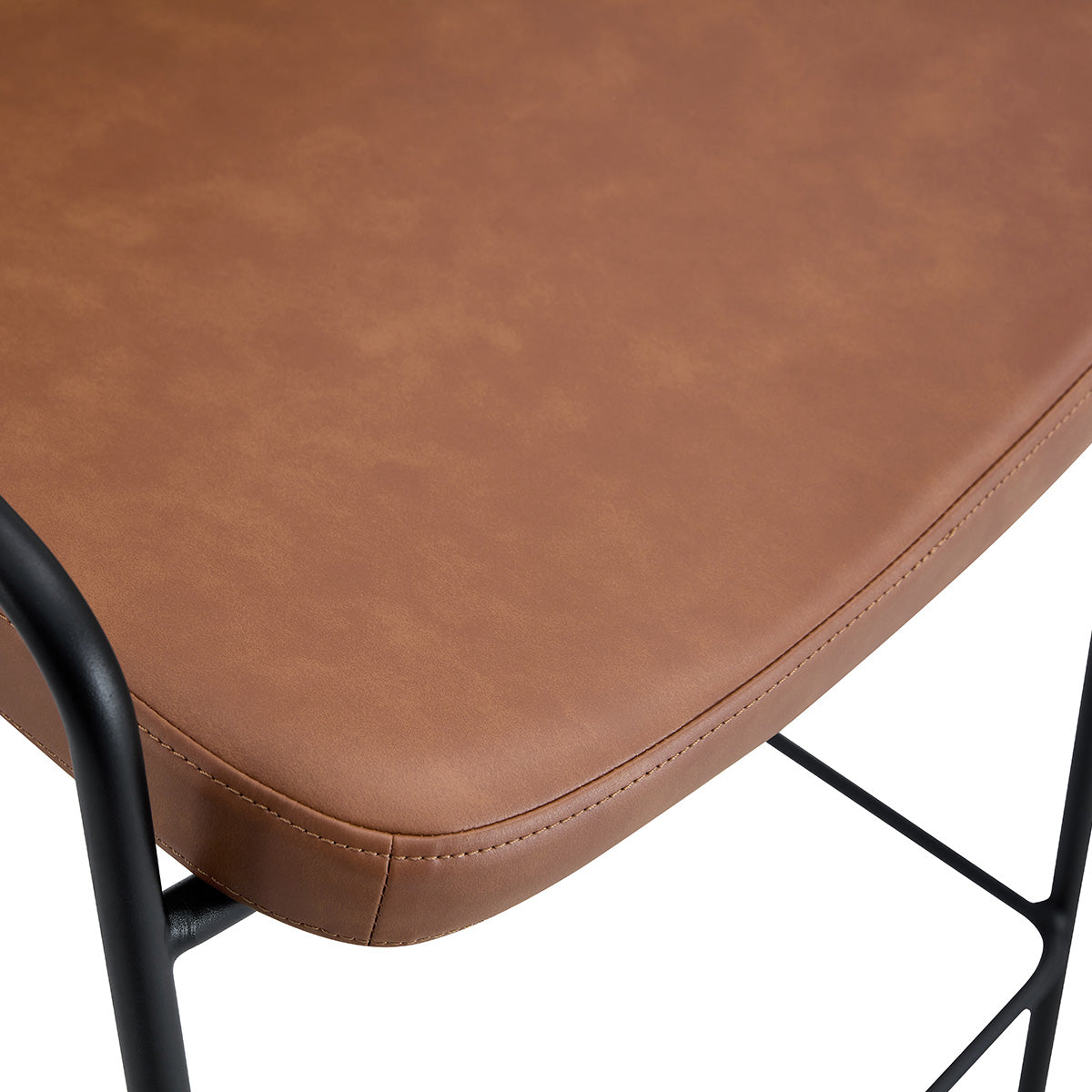 Tate Leatherette Bar Stool (Set of 2)