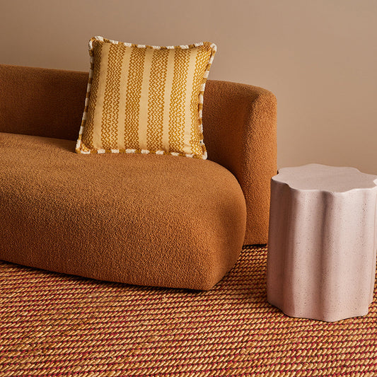 Mini Caramel Wave Cushion