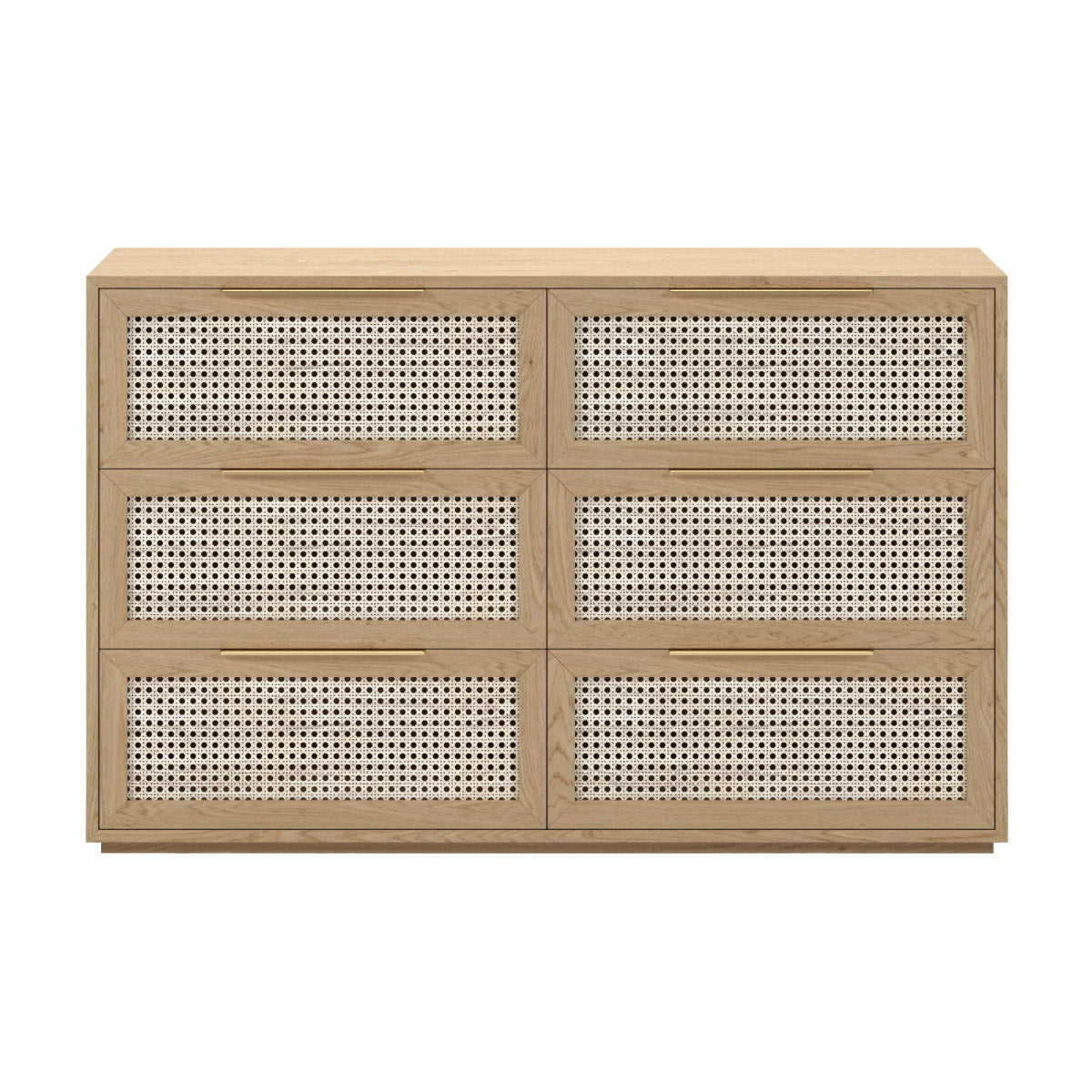 Cuba Rattan 6 Drawer Chest of Drawers