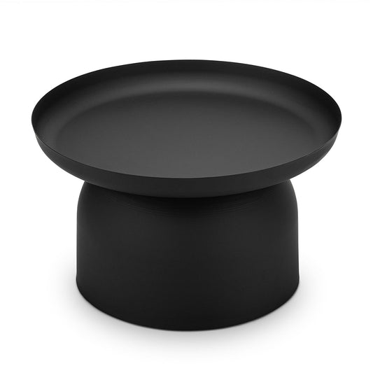 Nero Round Pedestal Coffee Table