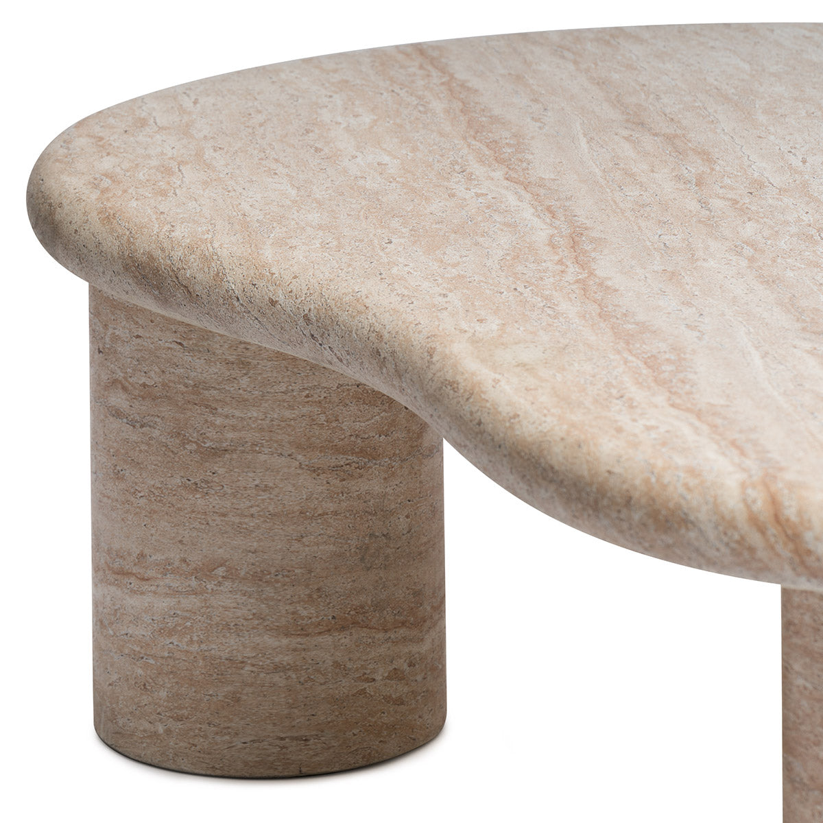 Azzurra Coffee Table (Travertine Finish)