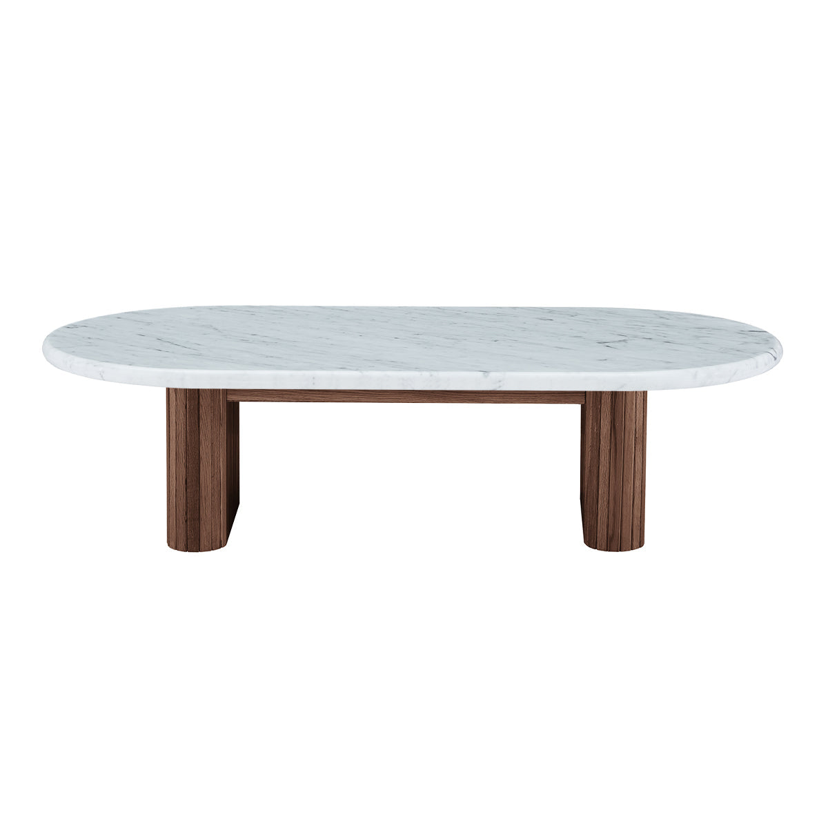 Noir Oval Coffee Table (Marble)