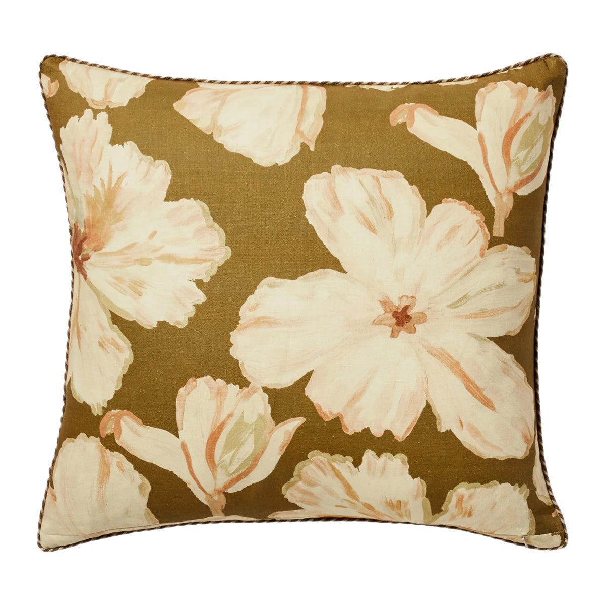 Tulip Mustard Cushion
