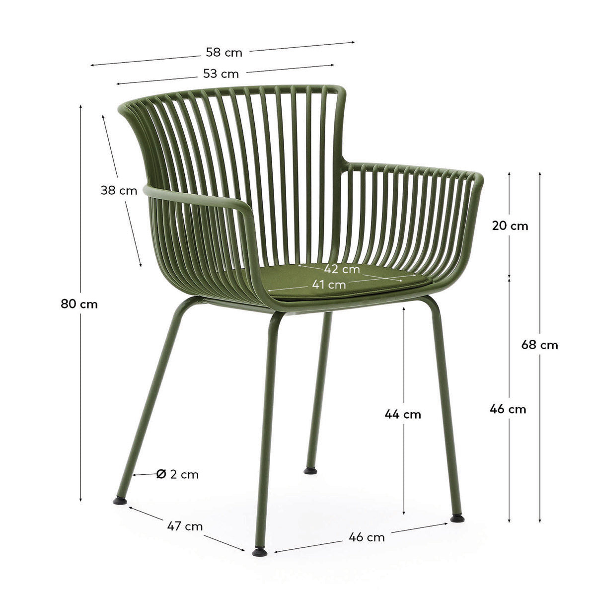 Surpika Outdoor Dining Chair