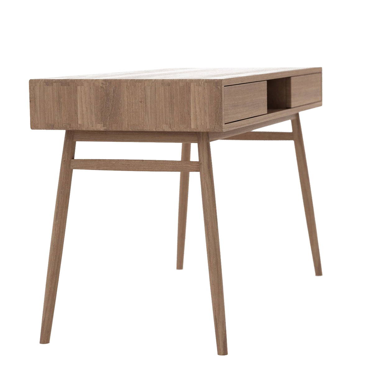 Twist Desk with 2 Drawers