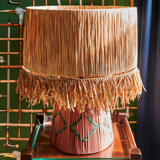 Como Rafia Lamp