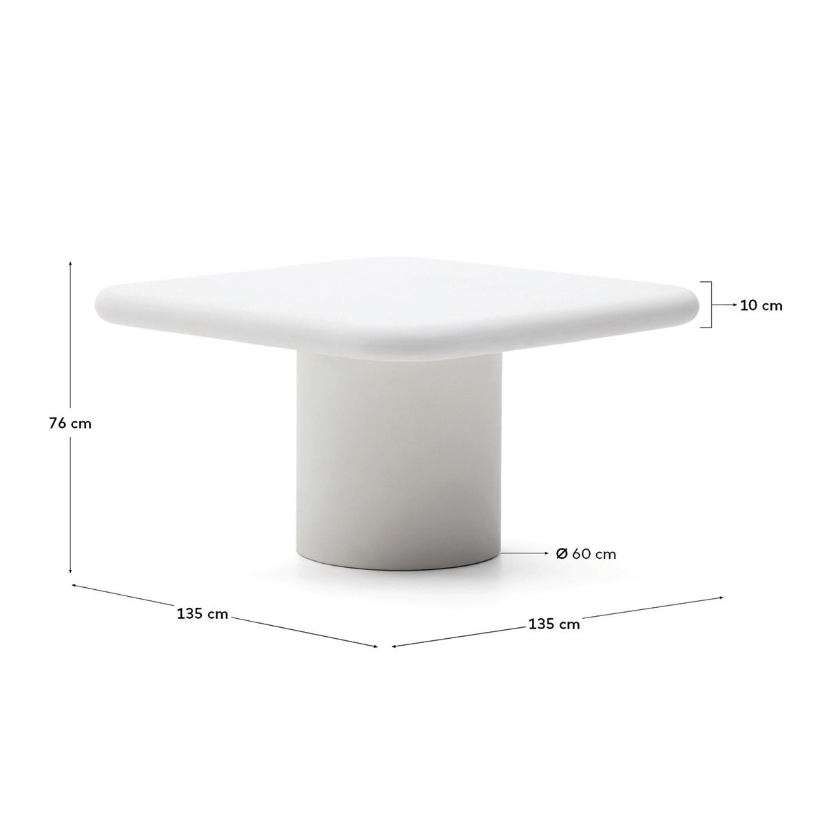 Addaia Square Dining Table