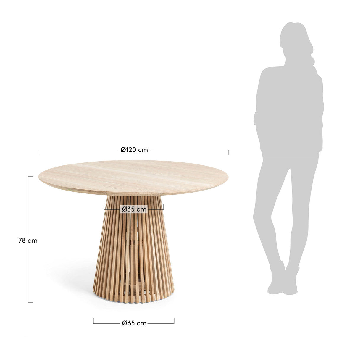Jeanette Round Dining Table