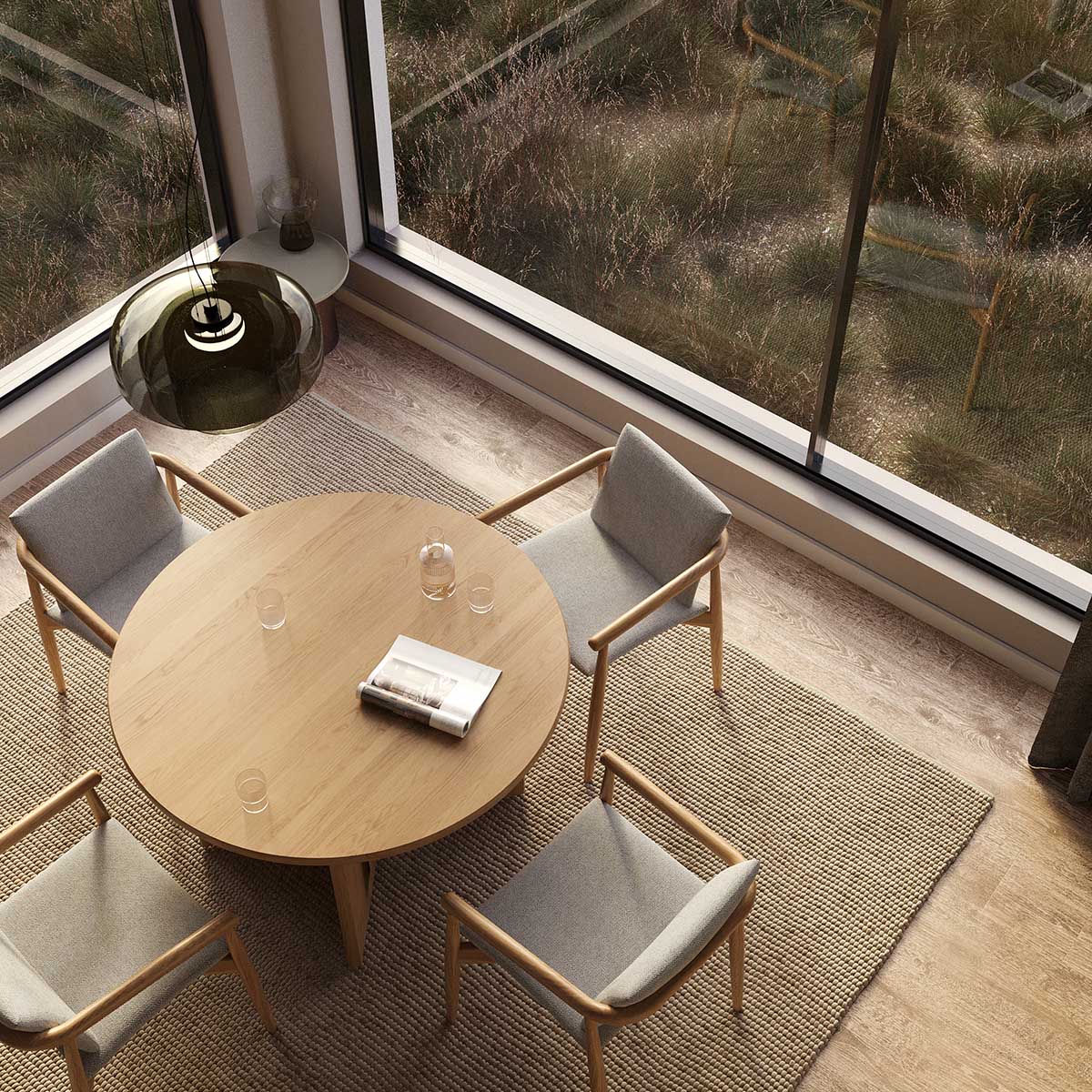 Fletcher Round Dining Table