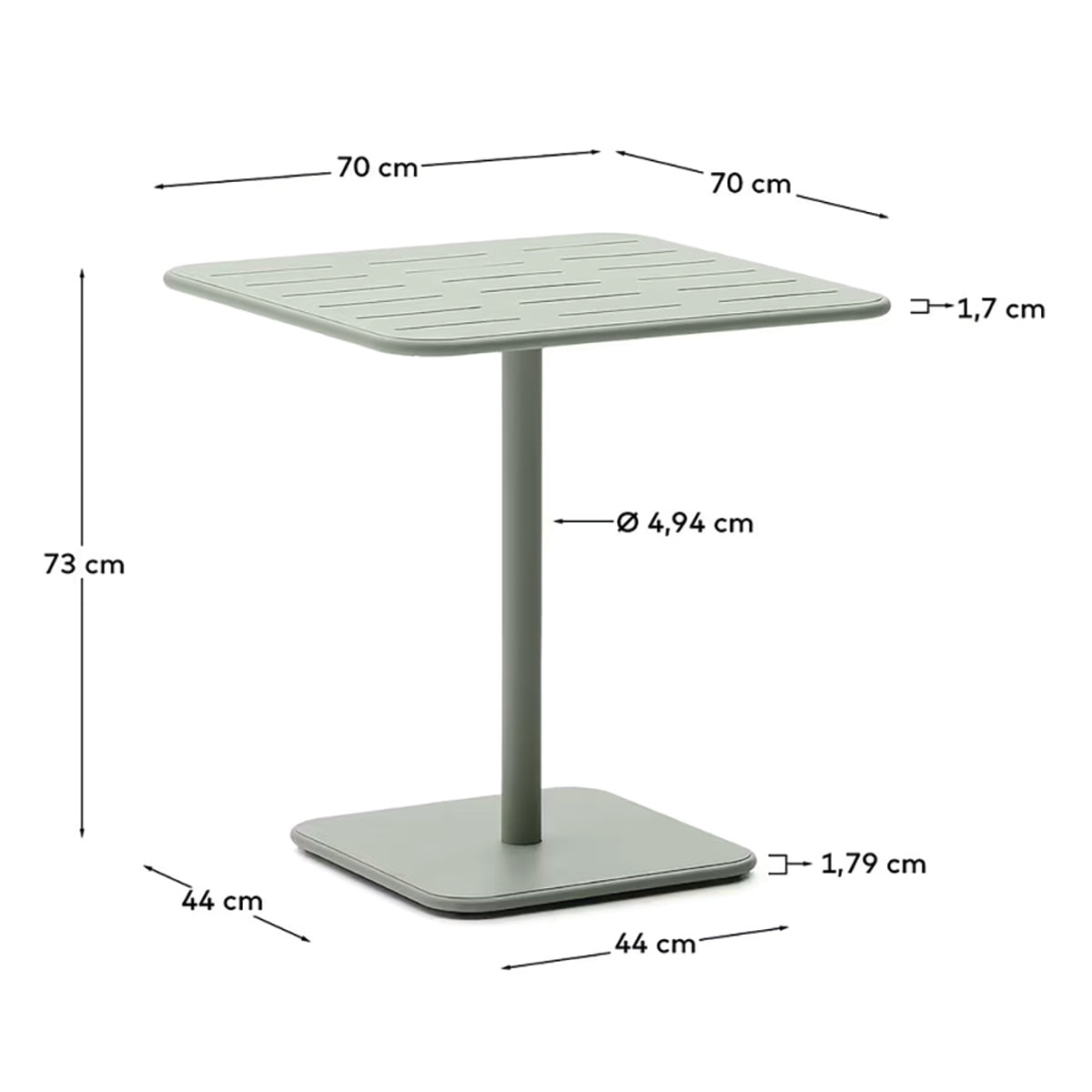 Brai Outdoor Dining Table (70cm)
