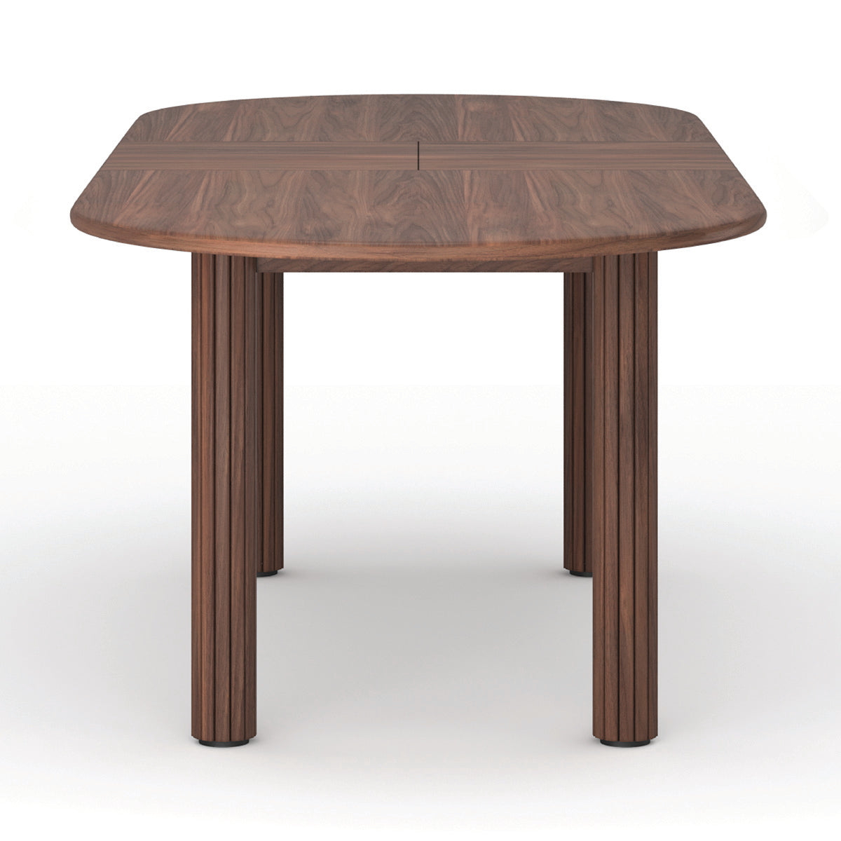 Noir Oval Extendable Dining Table (200cm)