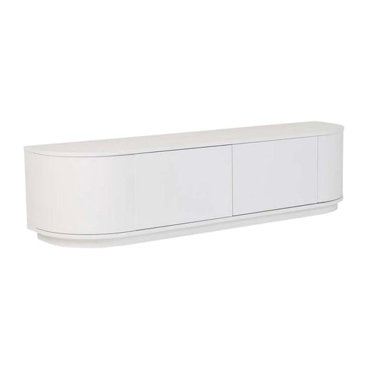 Oberon Crescent Entertainment Unit (180cm)