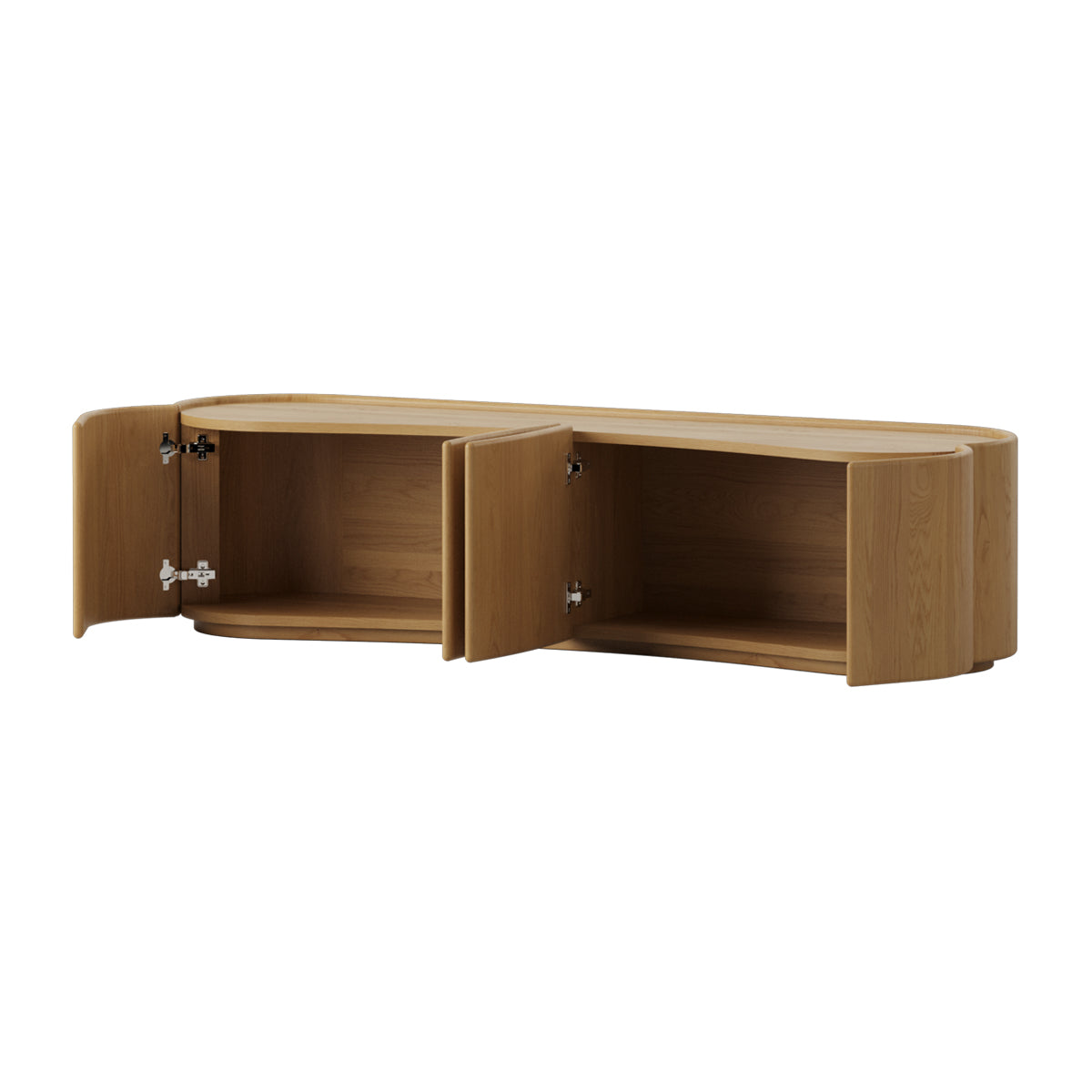 Malakai Curved Entertainment Unit