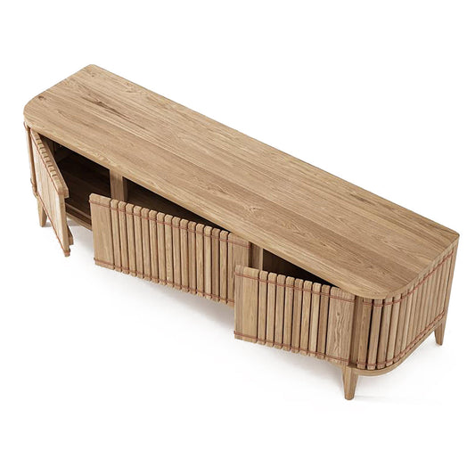 Koppar Large Media Cabinet with 3 Doors