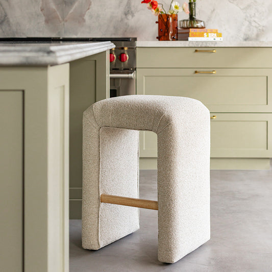Camille Fabric Bar Stool