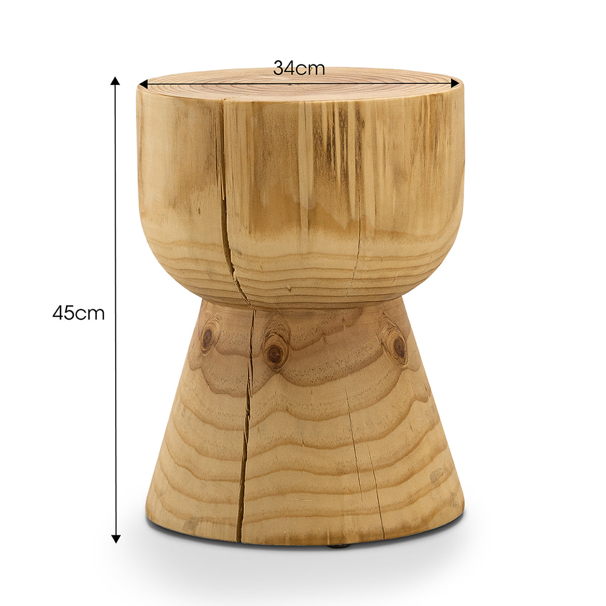 Rue Stump Stool