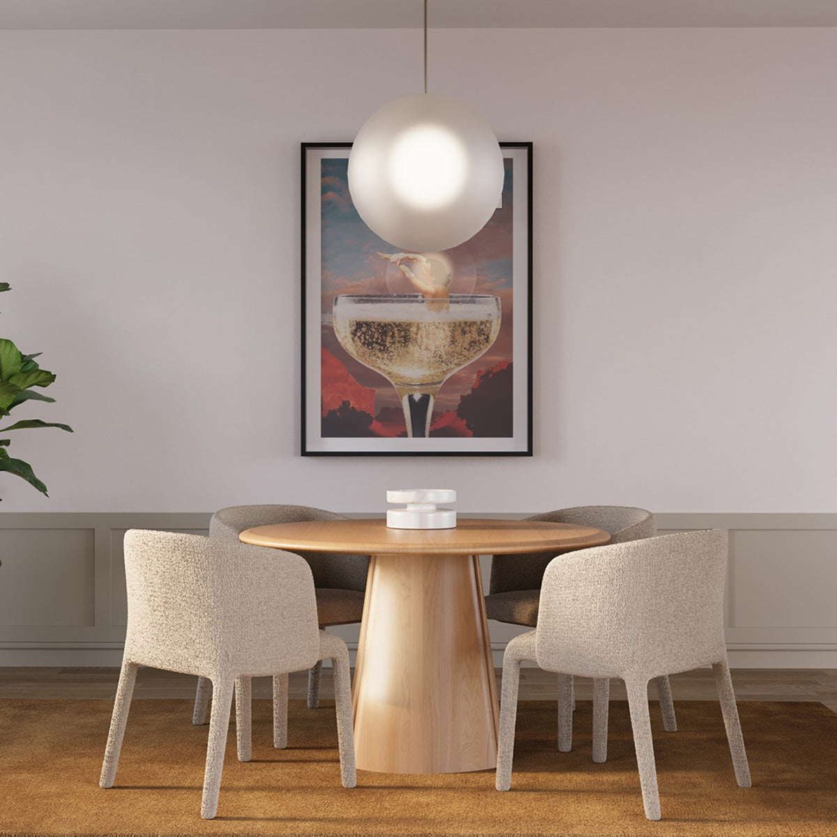 Malakai Round Dining Table