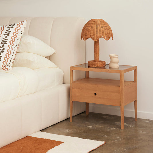 Spindle Bedside Table