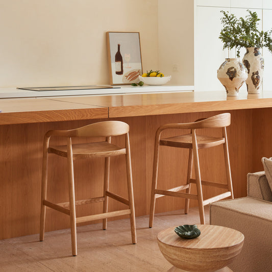 Noris Timber Bar Stool