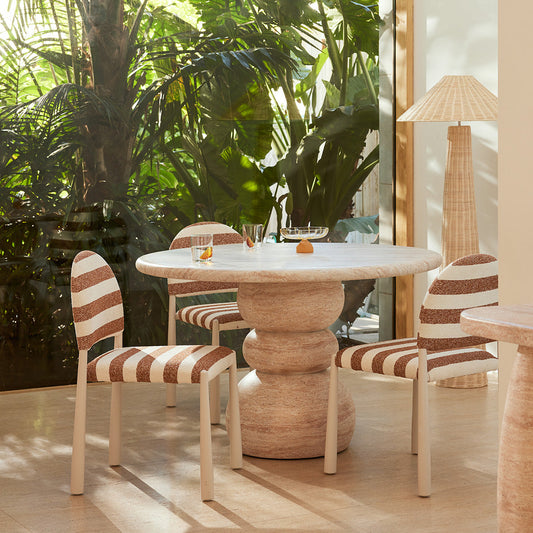 Valentina Stripe Dining Chair